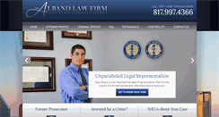 Desktop Screenshot of fortworthcriminaldefensefirm.com